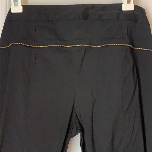 Black Nina Ricci Lace Front Legging sz 40 - Picture 3 of 5